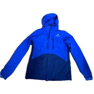 EIDER Korean Fashion Men’s Navy Blue Hooded Defender Rain Jacket Size Medium